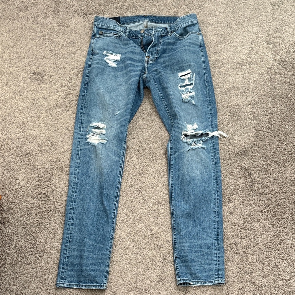 Abercrombie & Fitch Ripped Denim Jeans